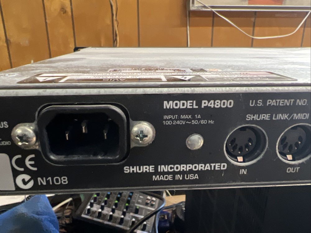 Shure P4800 4x8 Auto-Mixer & Digital Signal Processor