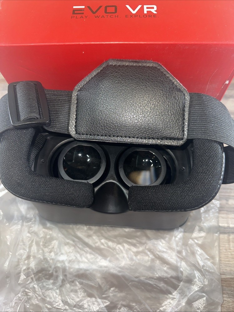 EVO VR Virtual Reality Headset for Smart Phone with Box Tested Working