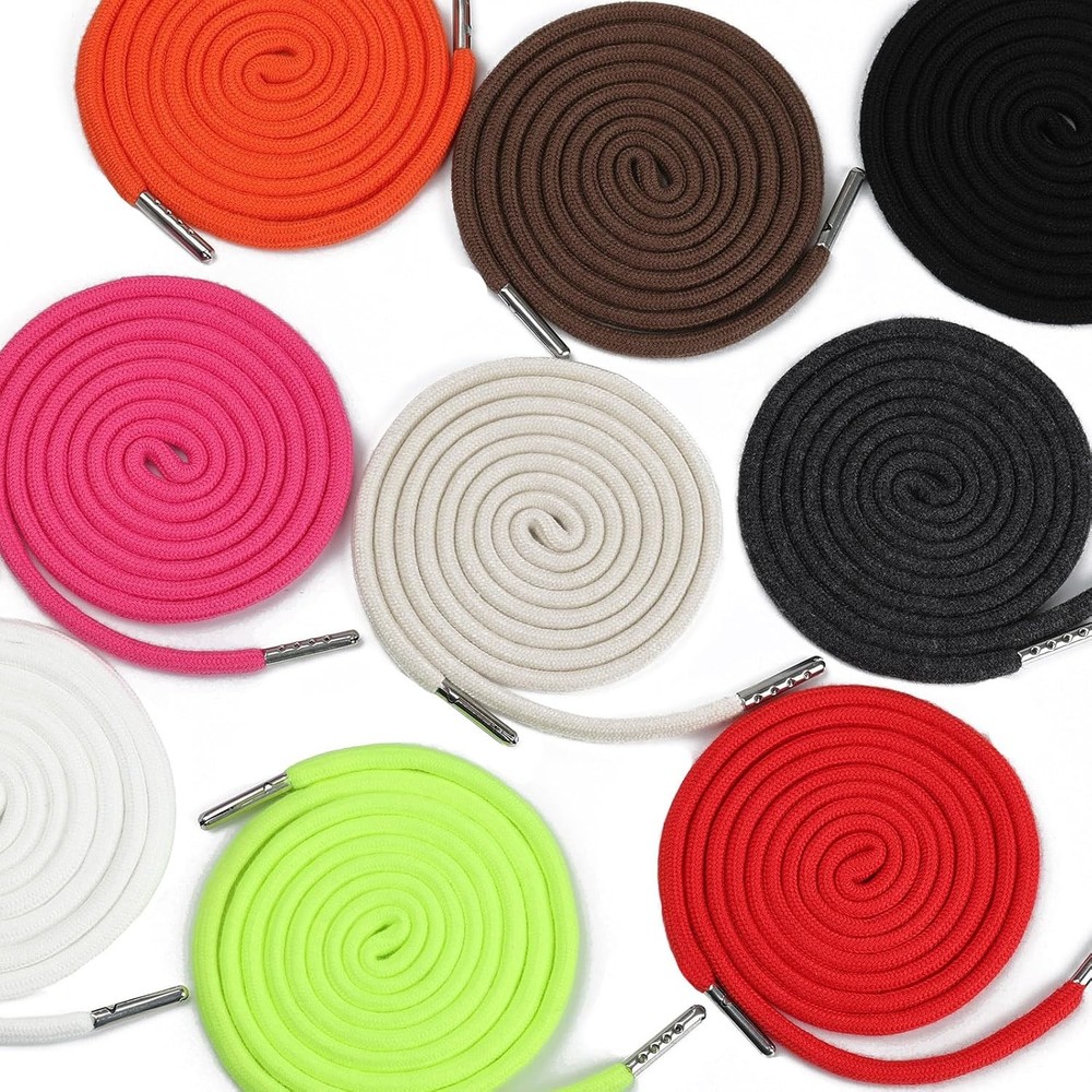 4 Pcs 53'' Drawstring Cords Replacement Drawstrings in 10 Colors facor,with 3 St