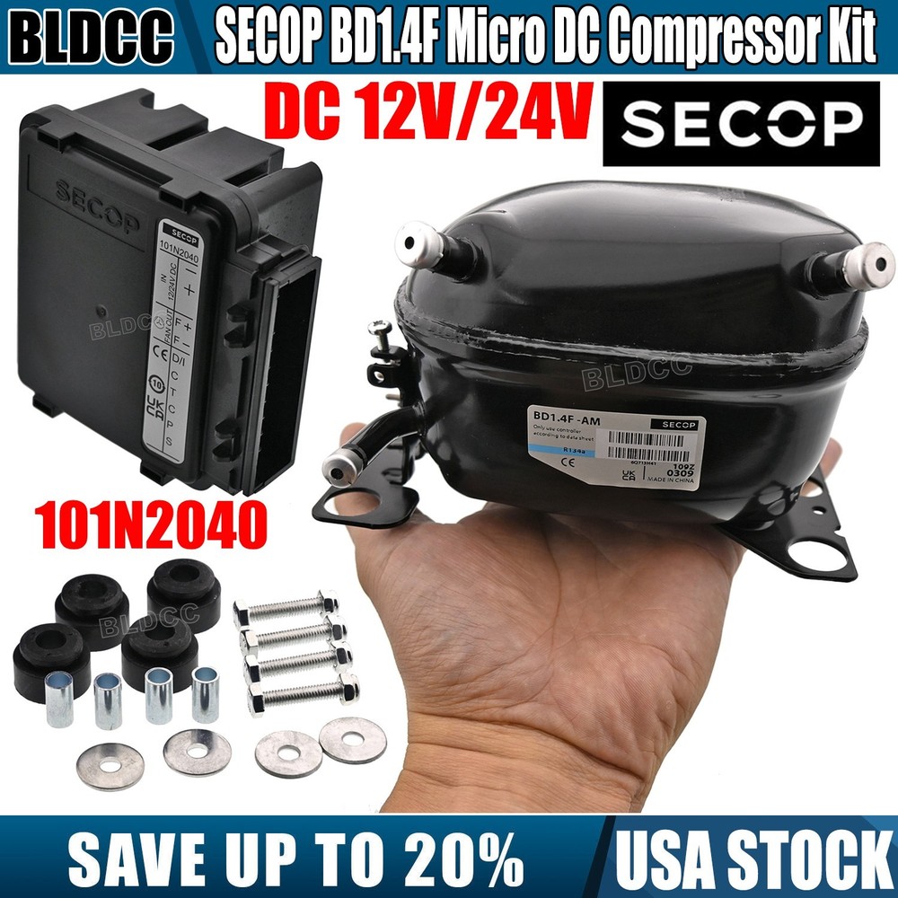 Micro Secop Refrigeration Compressor BD1.4F R134a 101N2040 Drive Controller Unit