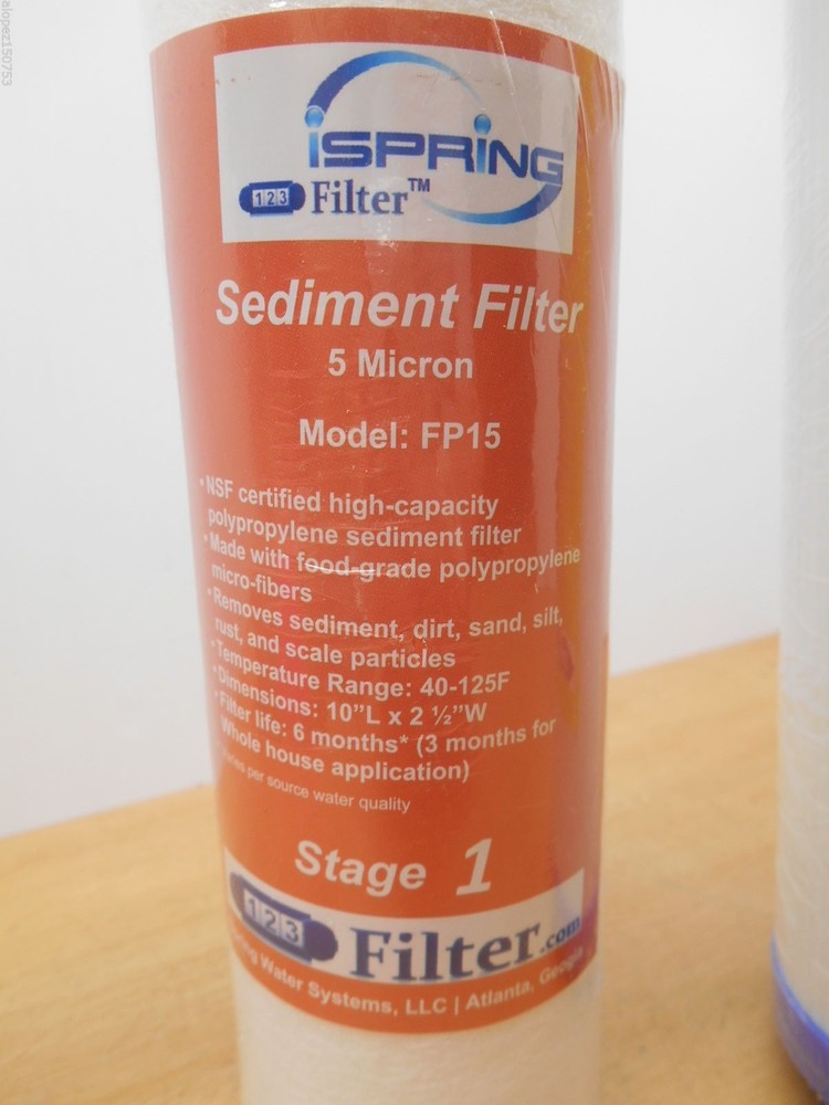 ISPRING F3 REVERSE OSMOSIS WATER FILTER REPLACEMENT PACK