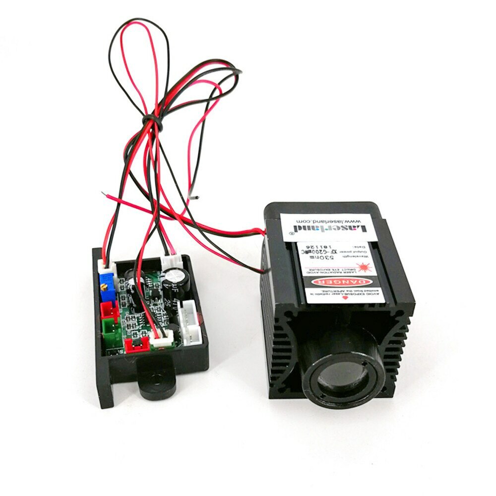 Green Laser Diode Semiconductor Laser Module 600mW Stage Lighting Effect