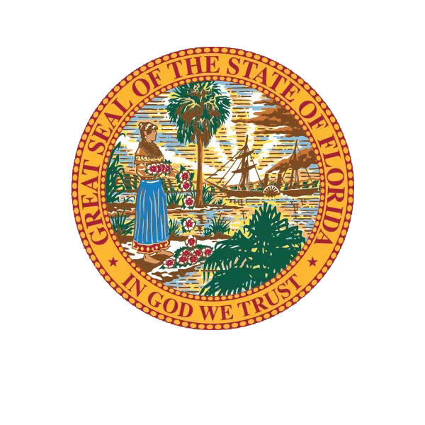 Florida State Seal Sticker Decal