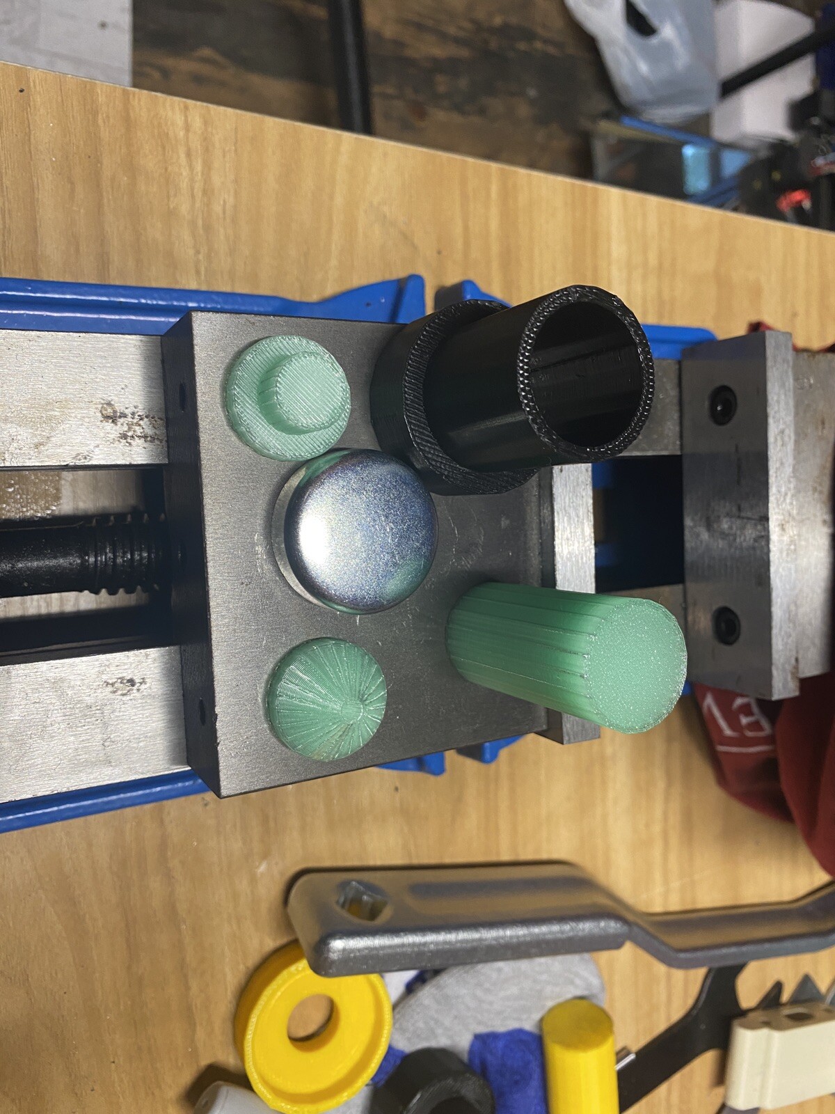 Freeze Plug Forming Jig