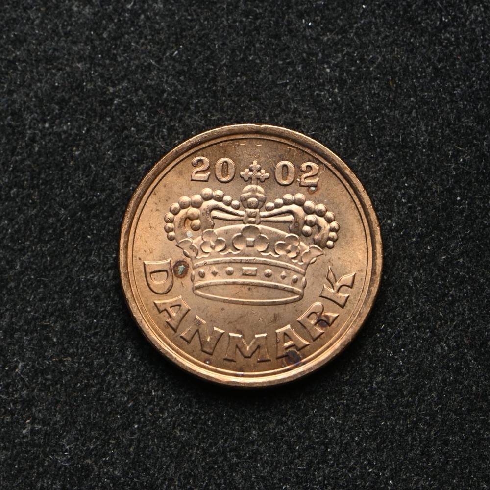 2002 Denmark 25 Ore BU (ab3390)