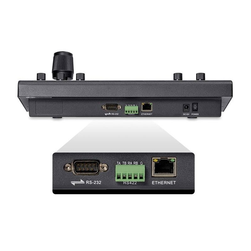 Feelworld KBC10 PTZ Camera Controller Supports Joystick Keyboard Control PoE os6