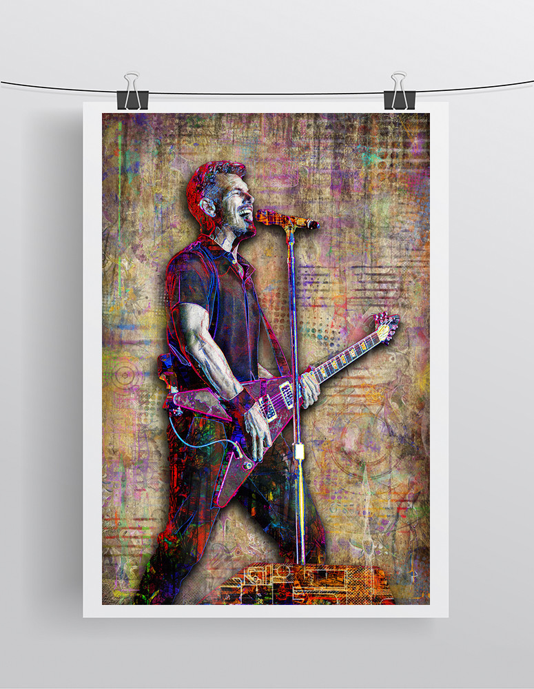 Nick Hexum of 311 Poster 16x20in Nick Hexum 311 Tribute Free Shipping US