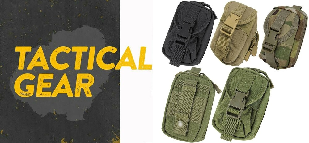 Tactical Molle Pouch Ipouch Camera Case Cover Pouch