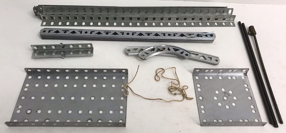 Vintage AC GILBERT Erector Set ROCKET LAUNCHER 10052 UNTESTED MOTOR *Read*