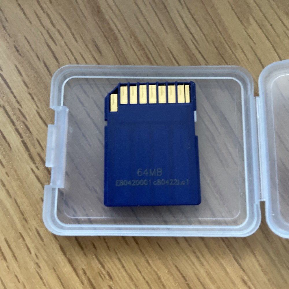 PNY Technologies PSD064-RF 64 MB SD Card (new/sealed)