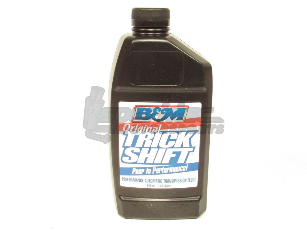 B&M Automatic Transmission Trick Shift Fluid ATF Conventional (1-Quart Bottle)