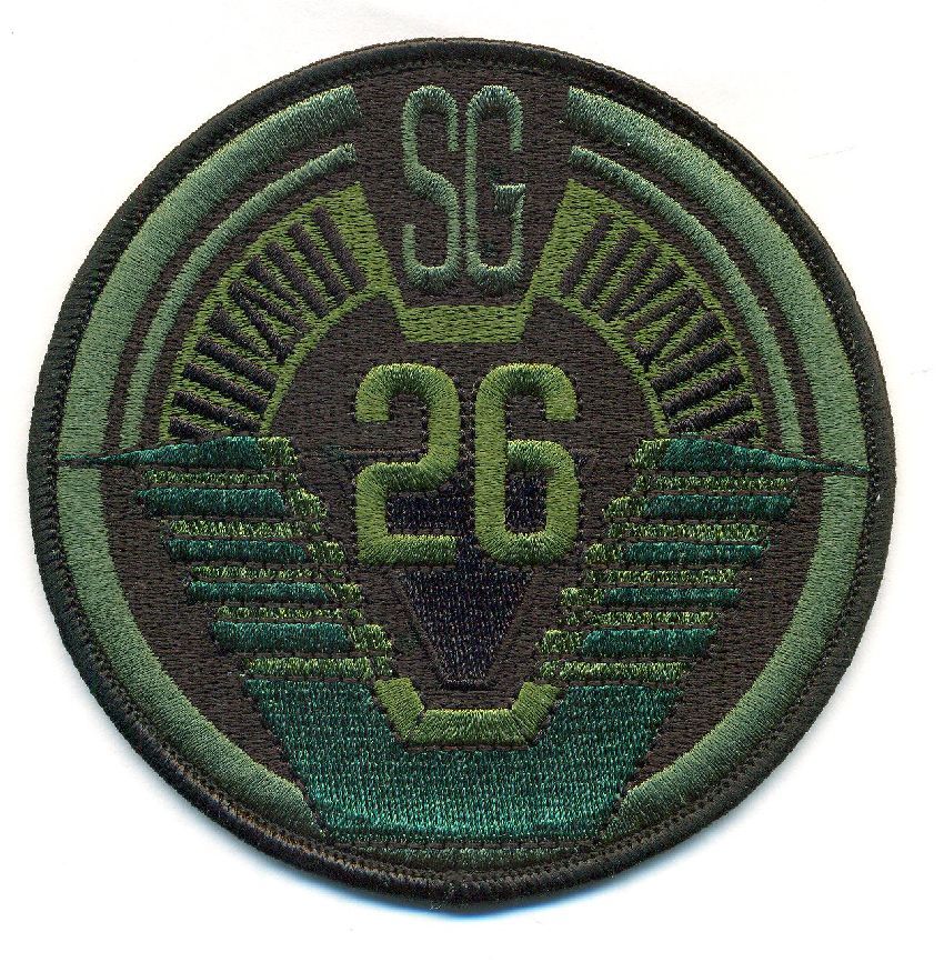 STARGATE SG-26 OLIVE DRAB PATCH - SG26od