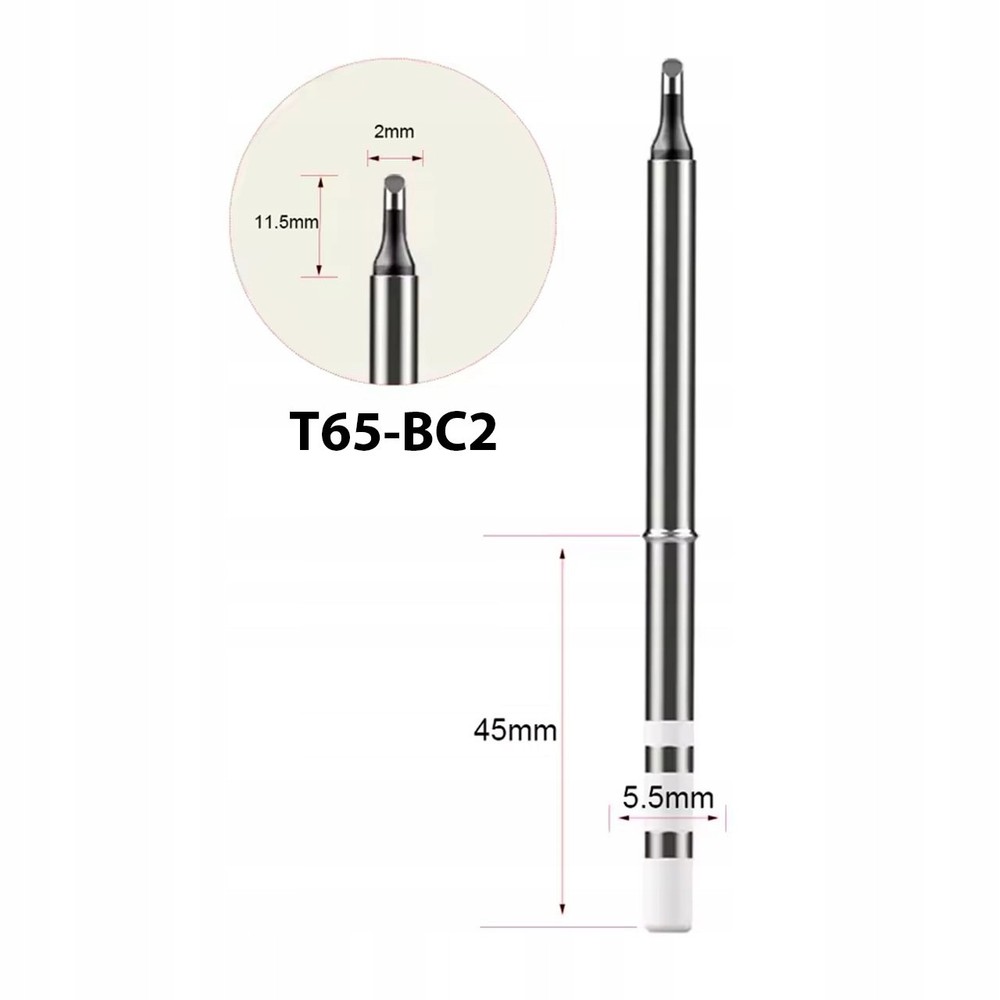 Soldering Tip Set T65 - Precision | Ø5.5mm 45mm | for SMD