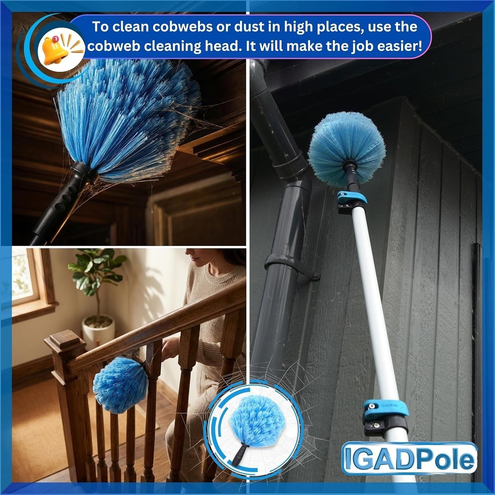 Ultimate 28 FT Water-Fed Pole System for Efficient Exterior High- Cleaning