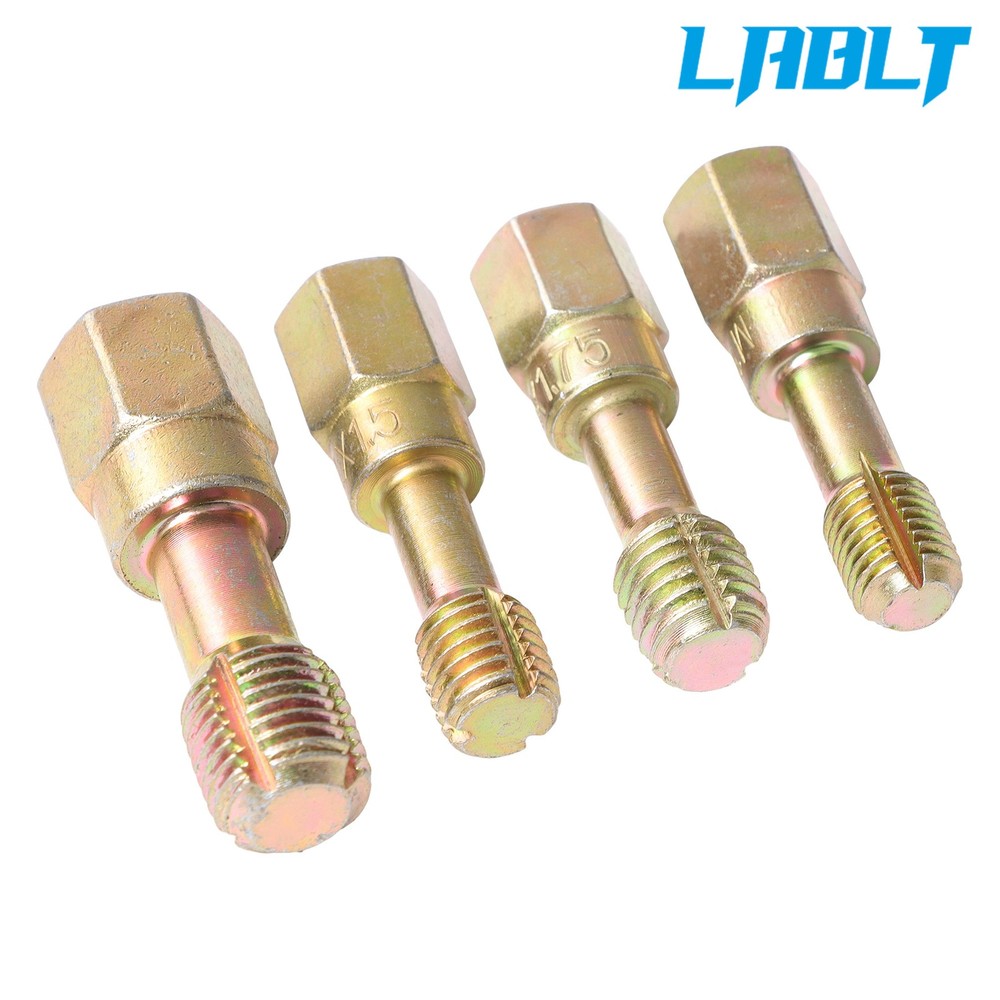 49PCS Thread Chaser Set UNC UNF Metric Thread Restorer Tool Rethreading Kit