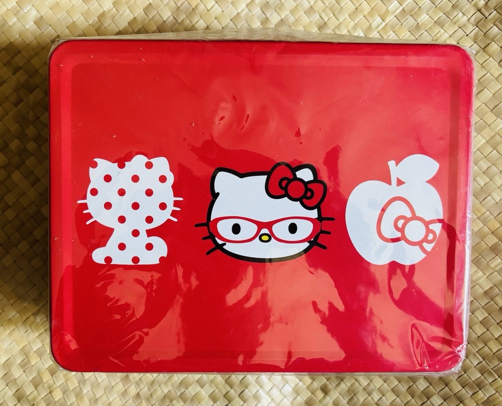 Sanrio Hello Kitty Metal Tin Lunch Box