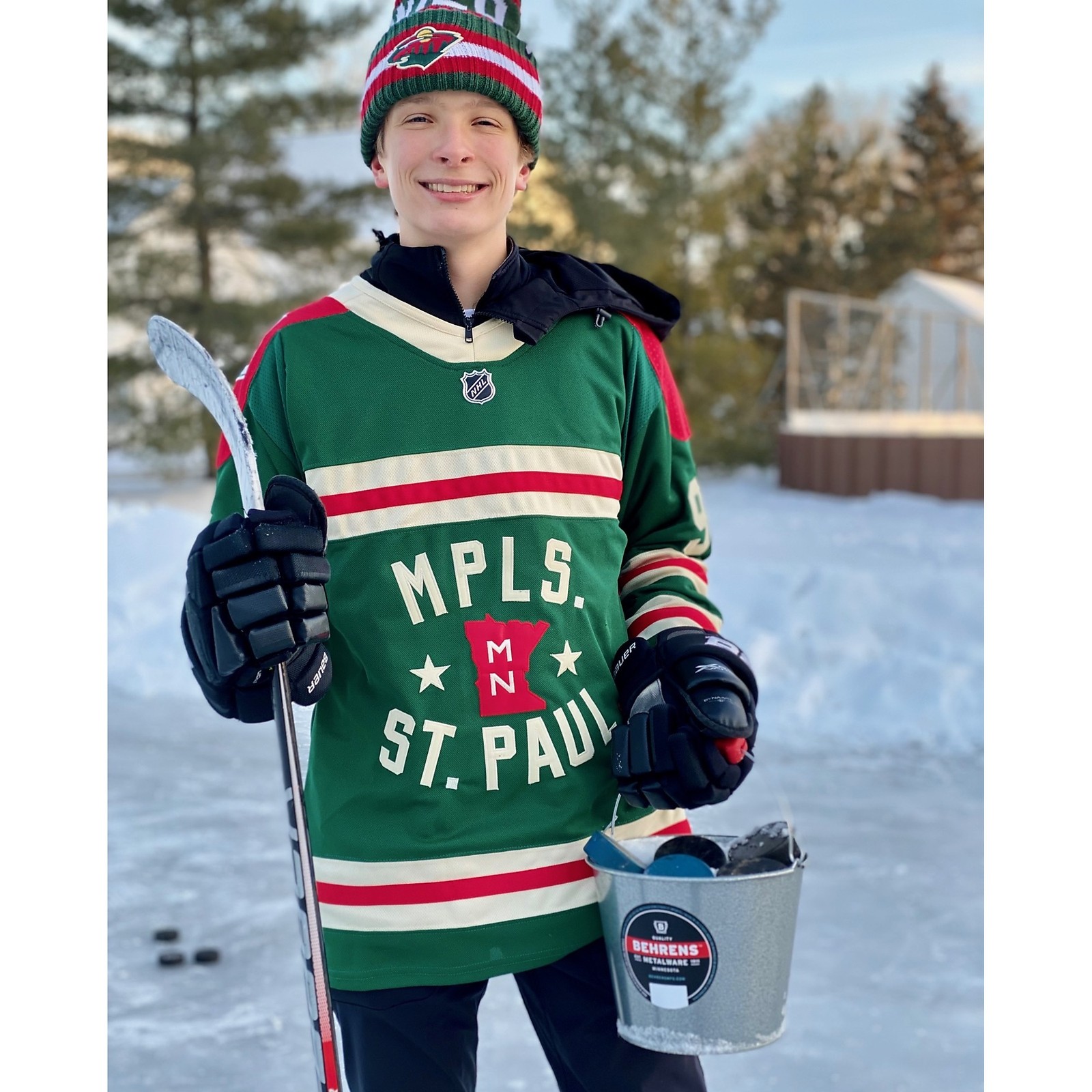 Behrens Metalware Classics, 8 Quart Galvanized Steel Pail, Capacity 2 Gal,