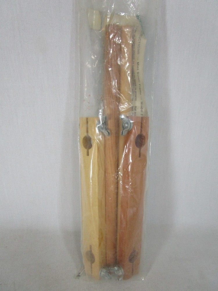 Edmunds Mini SCROLL FRAME #2993 Creative Stitchery Craft Stretcher 6" X 12"