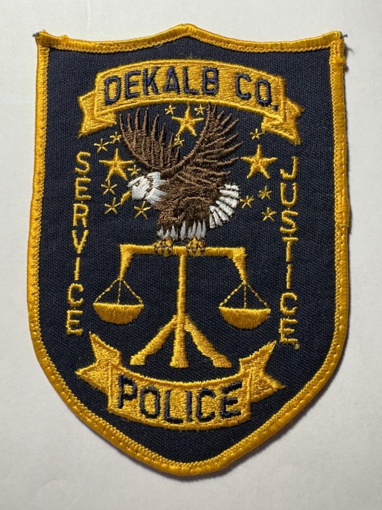 Dekalb County Georgia Police Patch
