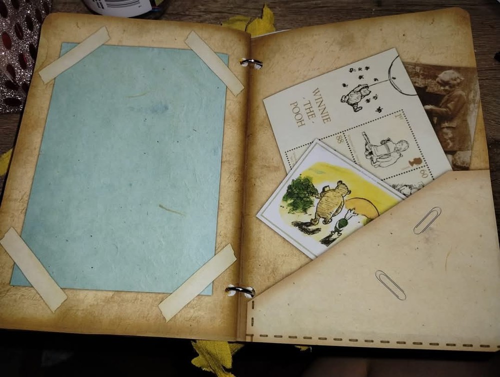 Winnie The Pooh Junk Journal Scrapbook