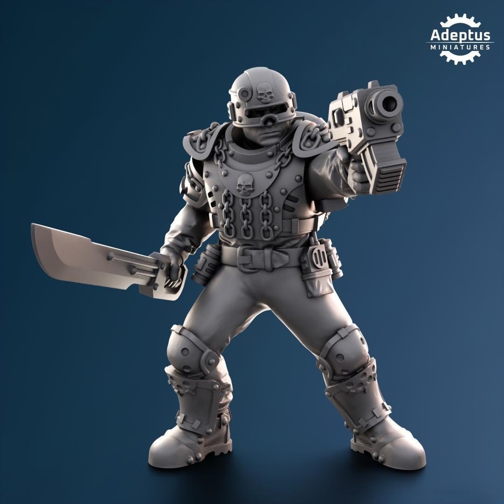 Command Squad - Greyplate Troops - Set of 4