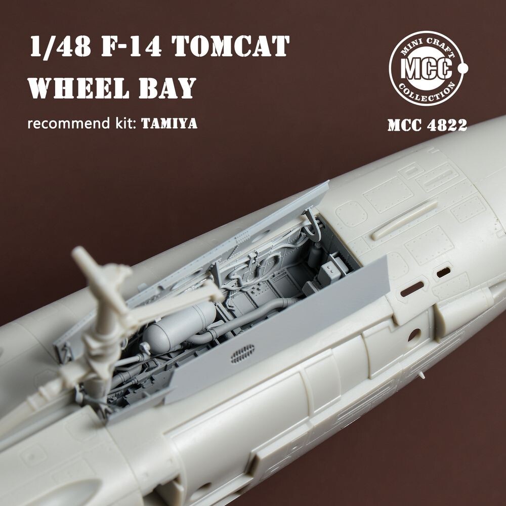 MCC 4822 1/48 F-14Tomcat Wheel Bay for TAMIYA