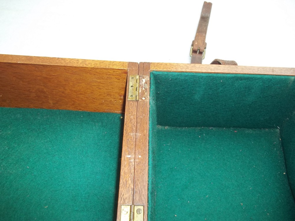 Antique Marine Chronometer Guard Case - Damaged Hinge