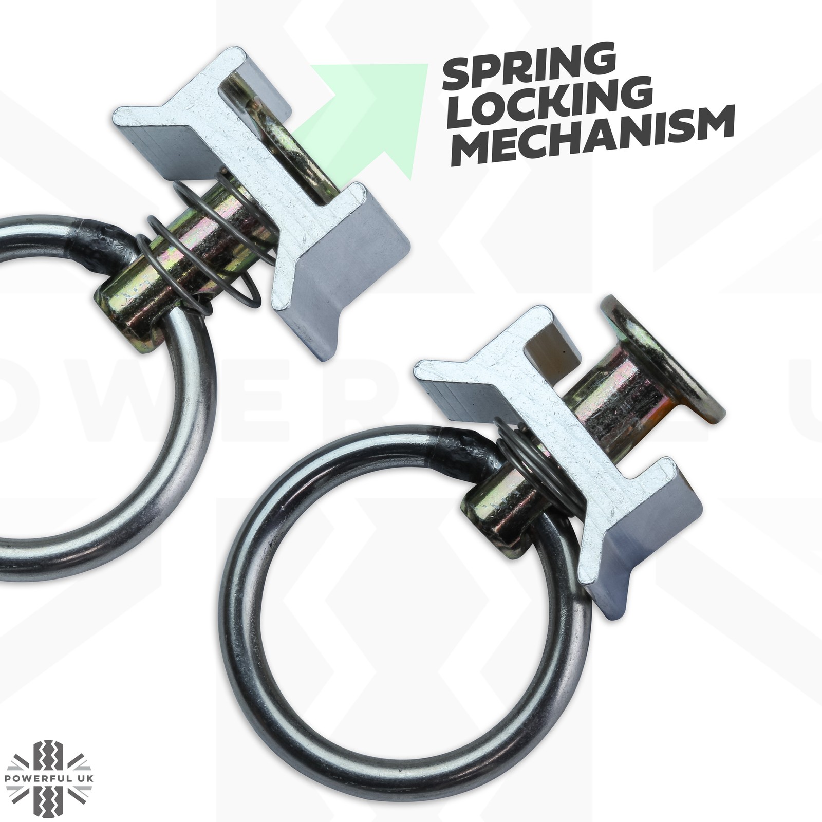 3x load cargo track rails locking liner bed 6x sliding tie down fixings lashing