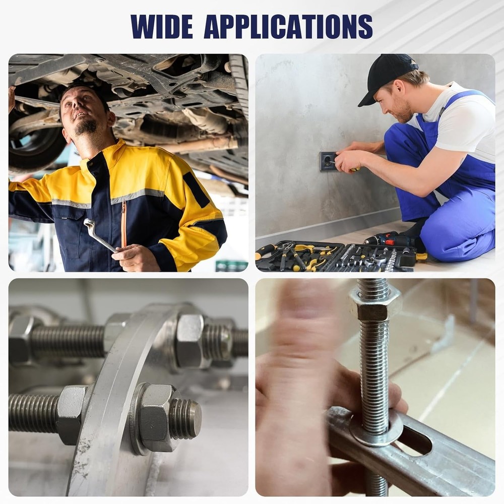 Stainless Steel Flat Washers Assortment