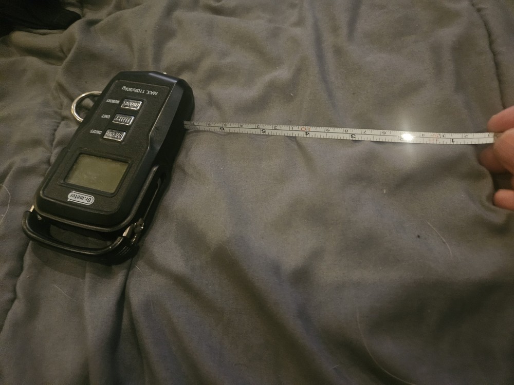 Dr.meter Digital Measuring Tape 39in with Hook, Memory, LCD Display