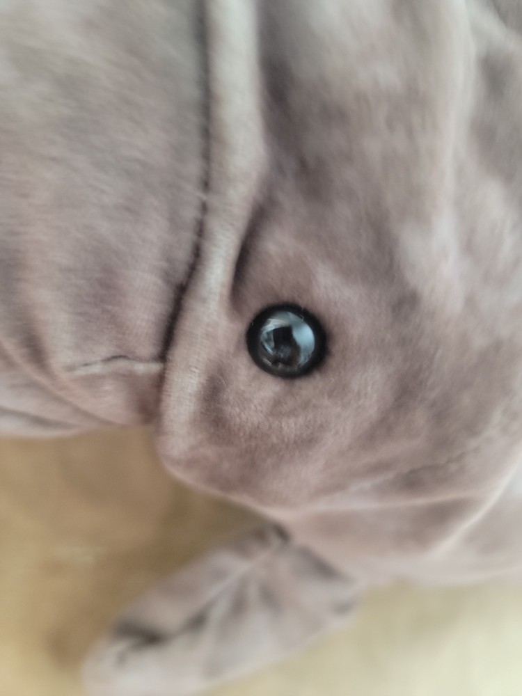 Folkmanis Manatee Hand Puppet, Gray, 20"