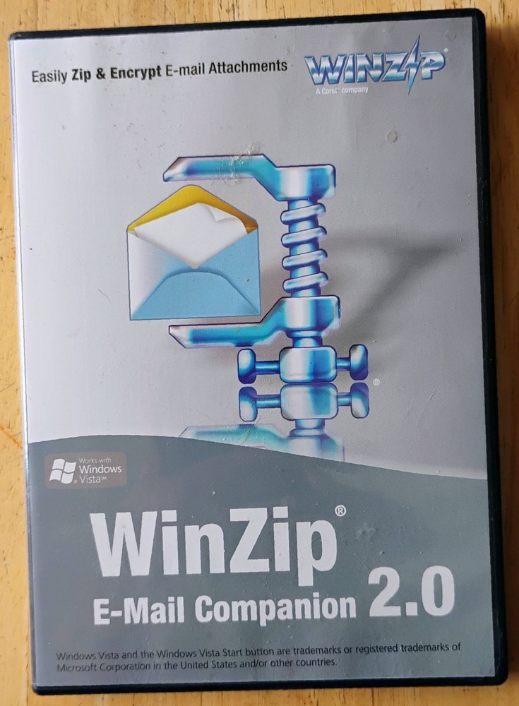 WinZip 2.0 E-Mail Companion