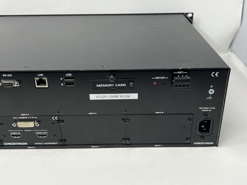 Crestron DVPHD-4 High-Definition Digital Video Processor