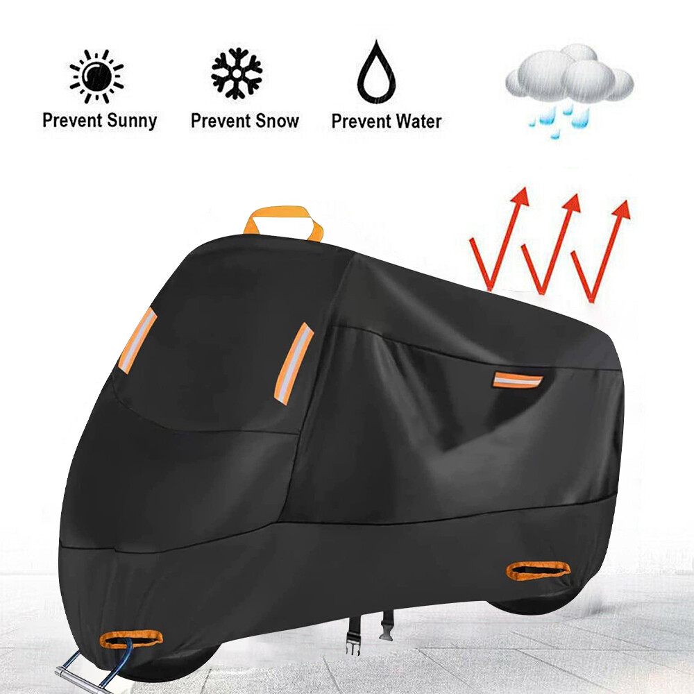 Motorcycle Bike Cover XXL Waterproof For Harley Davidson Outdoor Rain Dust Large