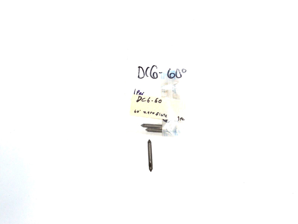 DC660)  Weldon, Dbl.End, Countersink, Zero Flute, 60Deg., 3/16"Dia., 1pc.