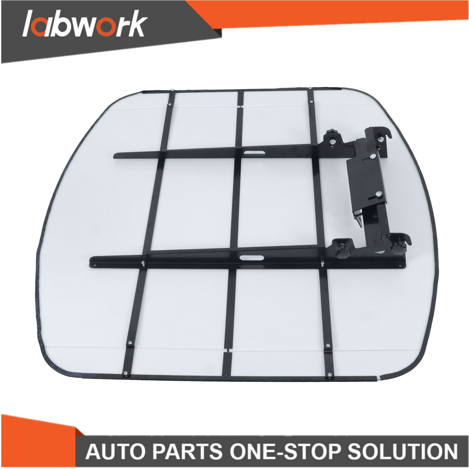 Labwork 52" X 52" For ROPS Snow Shield White Canopy Tractor 2" x 2" or 2" x 3"