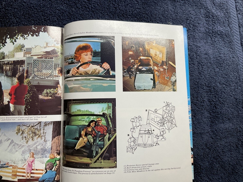 1973 Inside Universal Studios Souvenir Guide Book