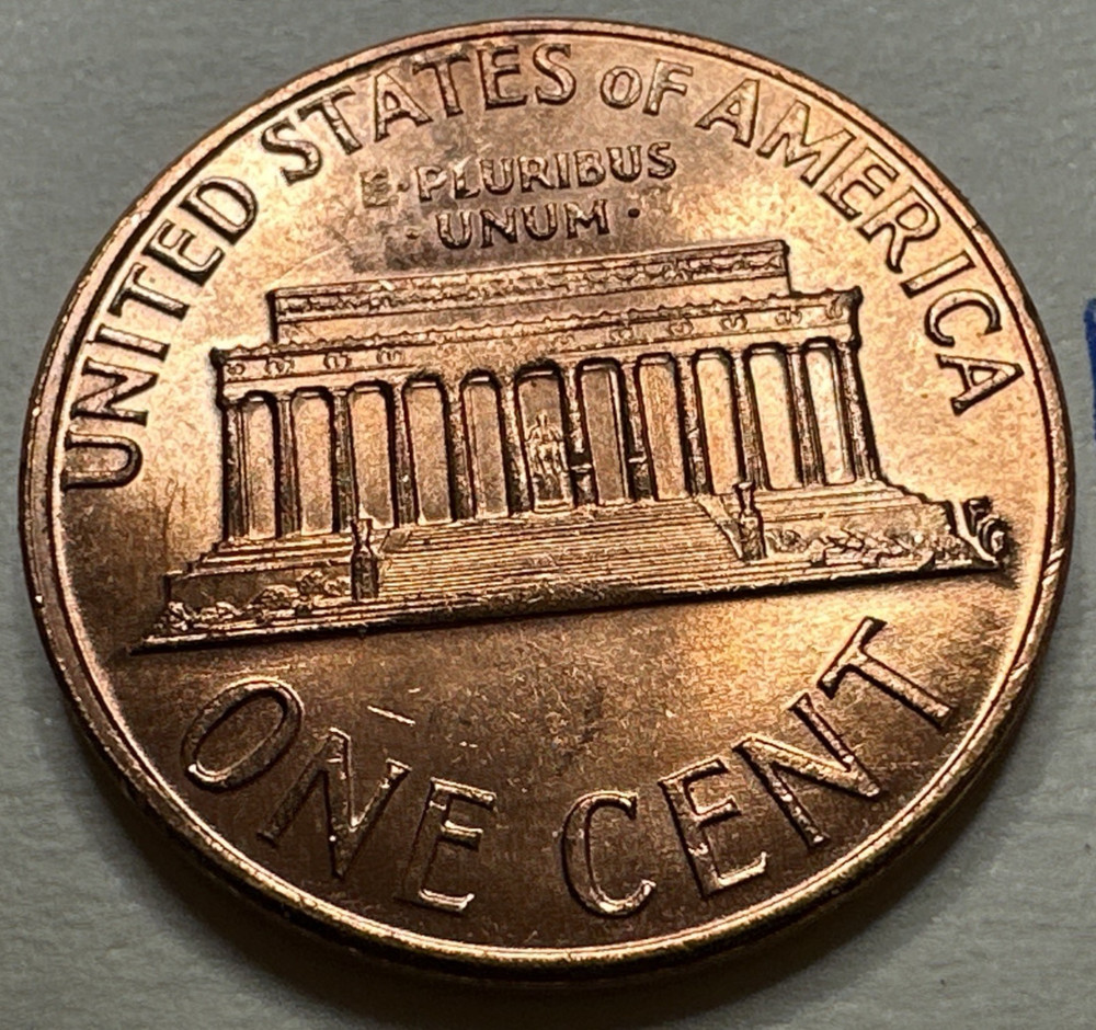 1973 D Lincoln Memorial Cent PENNY 1175X