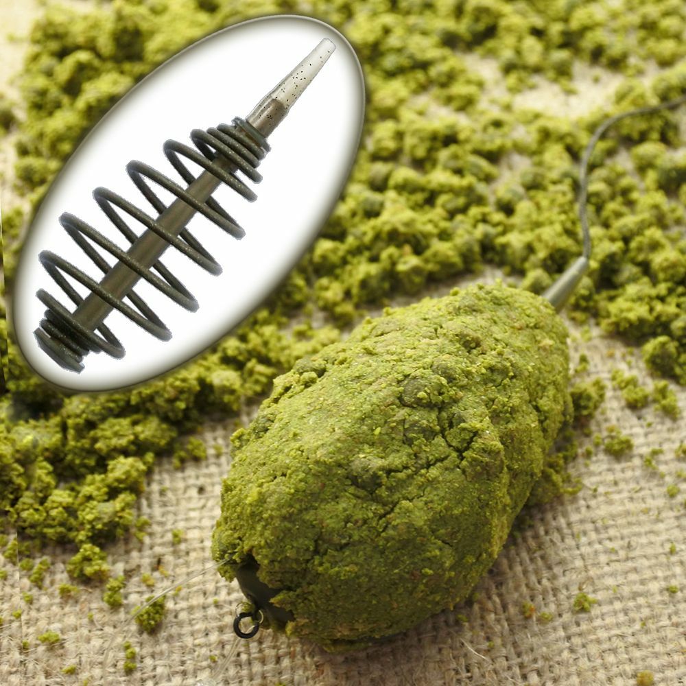 10 x SPRING Feeding Baskets 20-60 grams Life-ORANGE In Line Feeder Spiral Feed Baskets