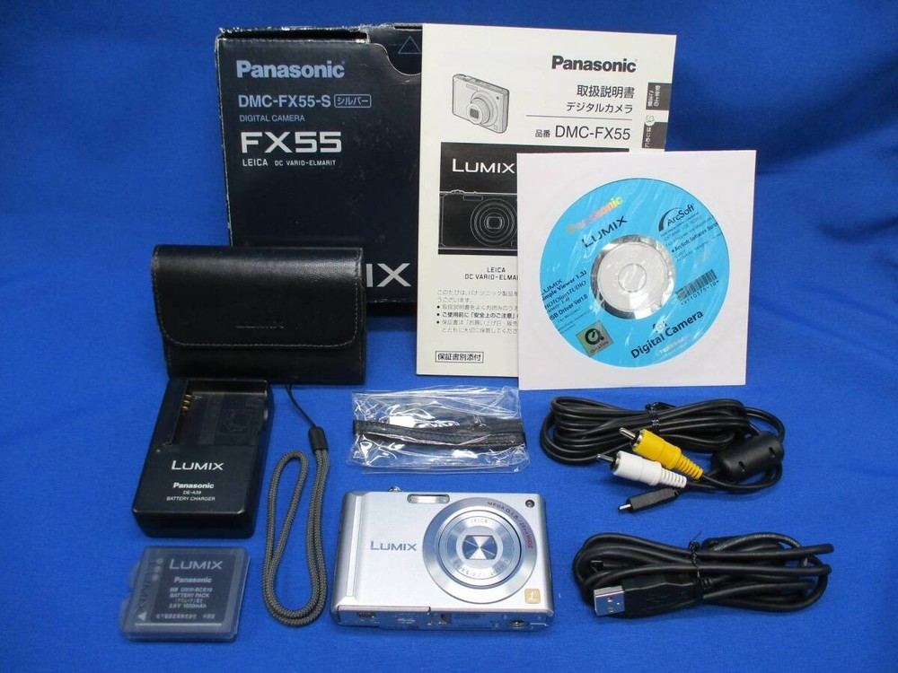 Good condition, operation confirmed Panasonic LUMIX compact digital Camera Japan