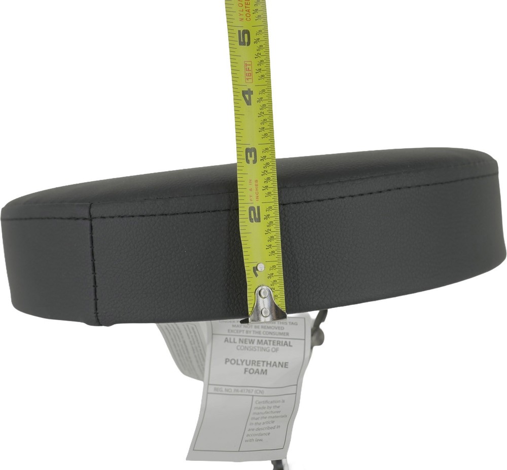 Ddrum Adjustable 12" x 2" Drum Throne Seat Round Padded Stool Hardware