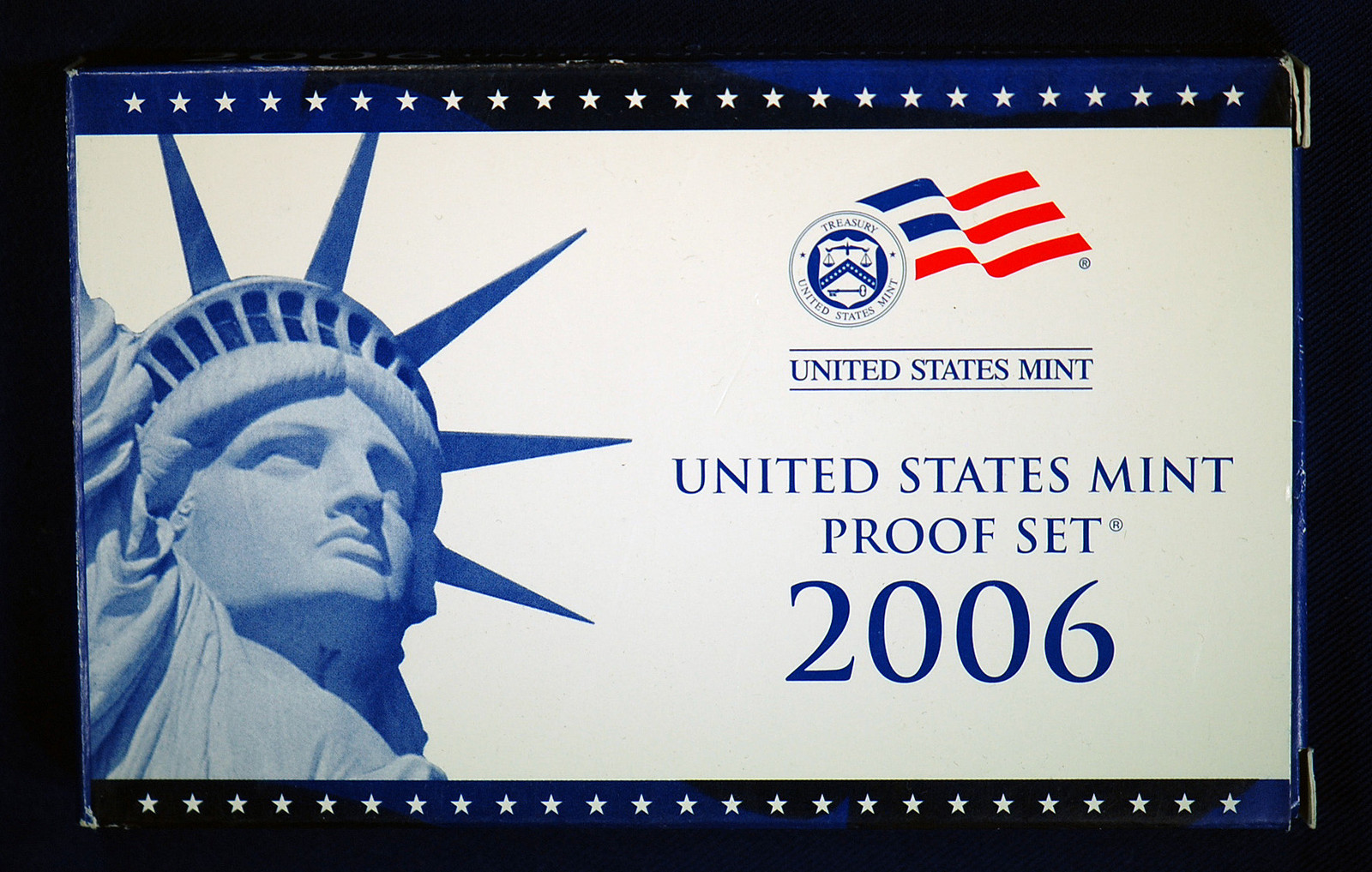 2006-s U.S. Proof Set. Complete and Original in BLUE mint paper box