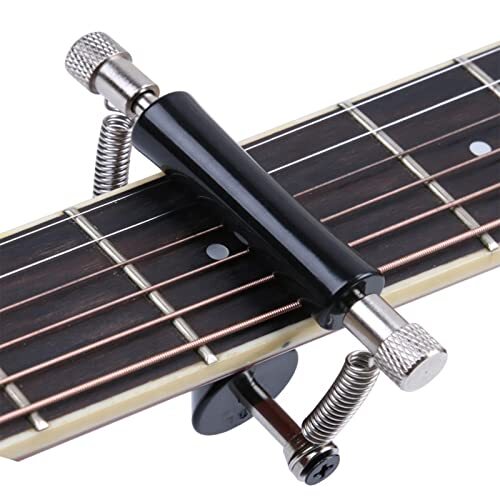 2 Pack Guitar Rolling Capo for Tuning Tone String Instruments Ukelele Mandolin
