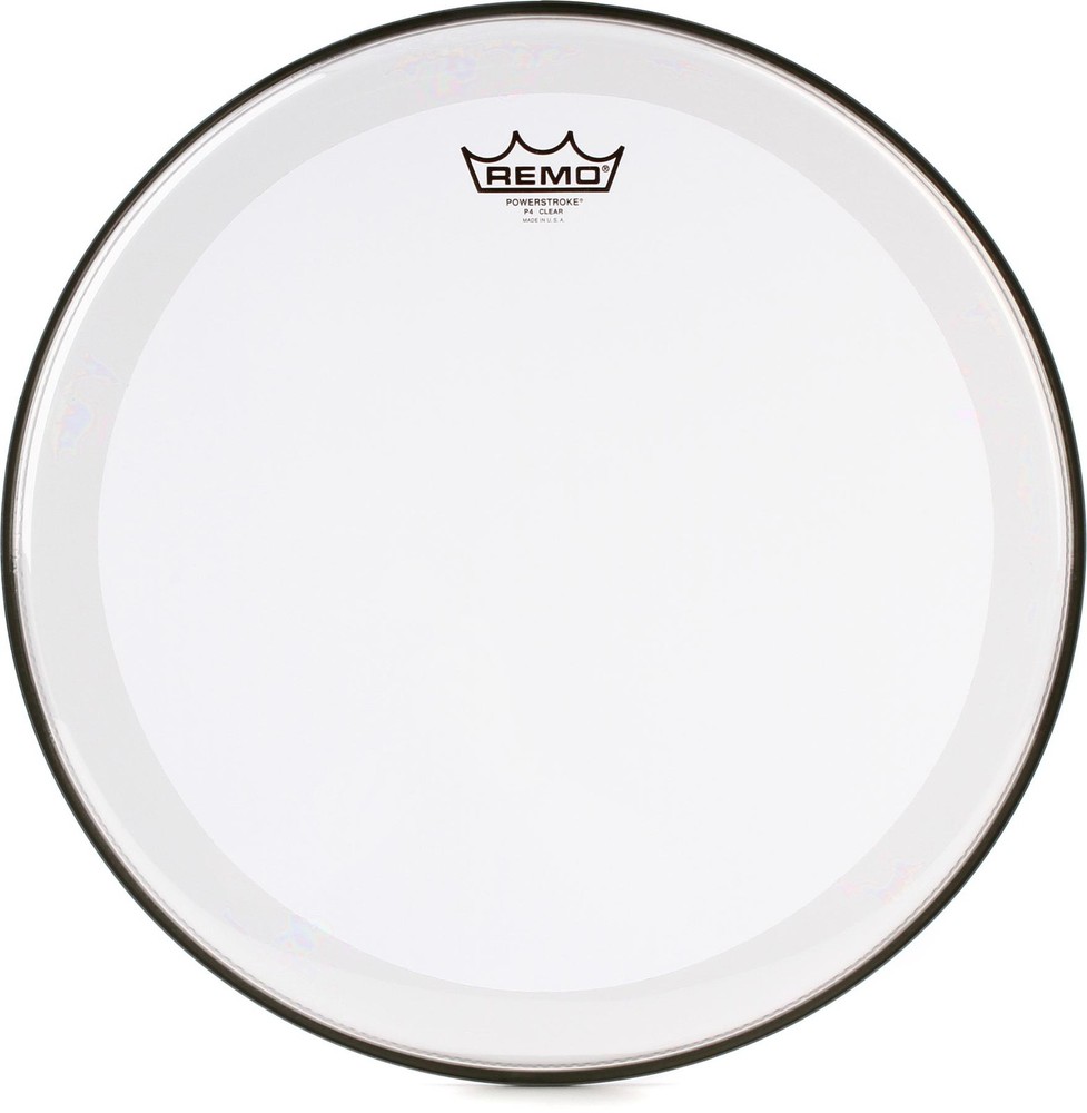 Remo Powerstroke P4 Clear Drumhead - 16 inch (2-pack) Bundle