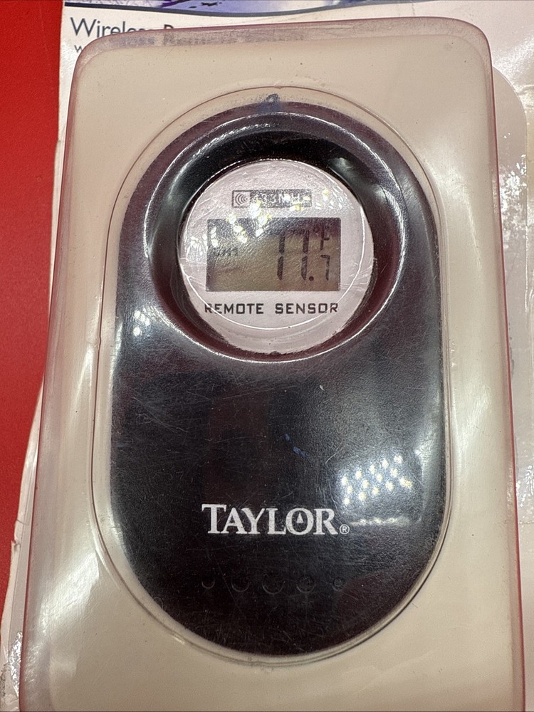 Taylor Weather Guide Wireless Remote Sensor Works W/ Model 1512 - Read