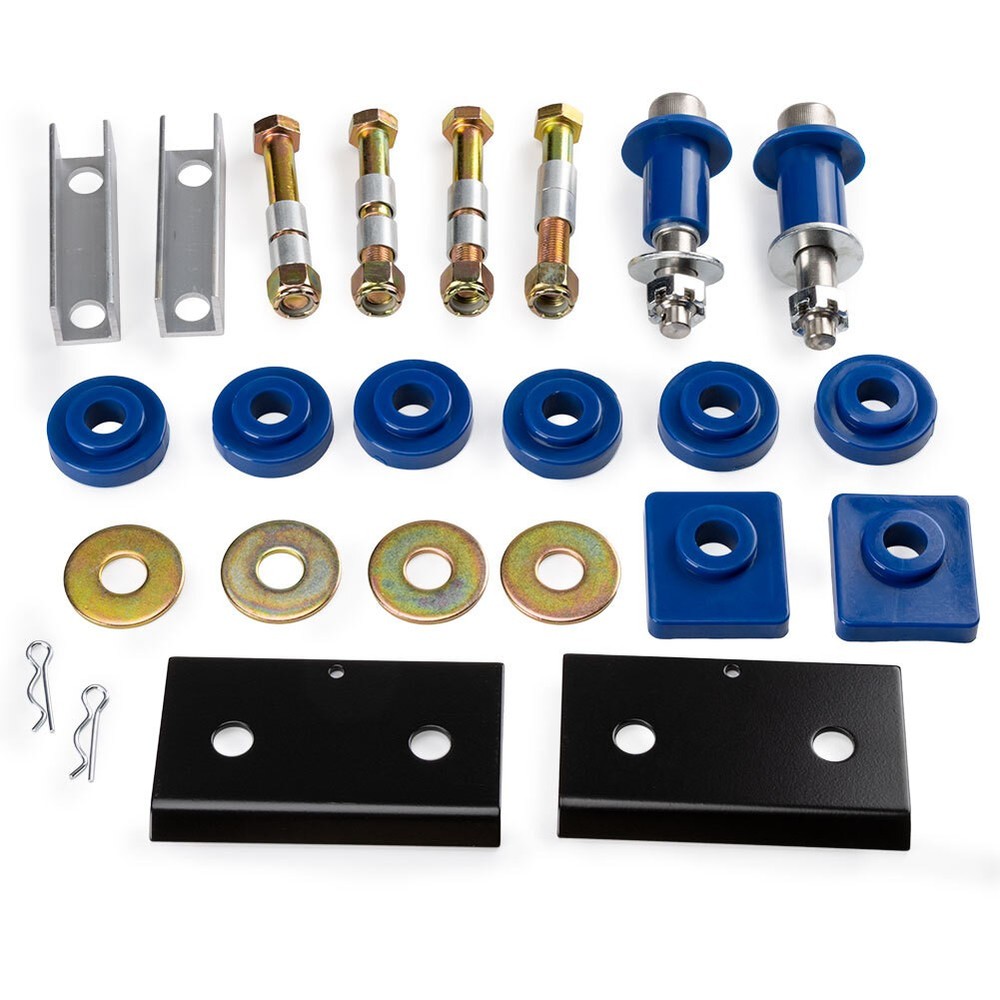 Engine Hood Hinge Pivot Bushing & Mounting Bolt Set Kit Replace For Peterbilt