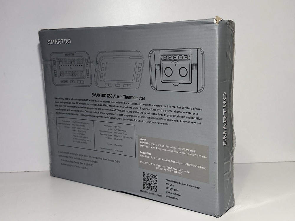 Smartro Wireless Bbq Thermometer