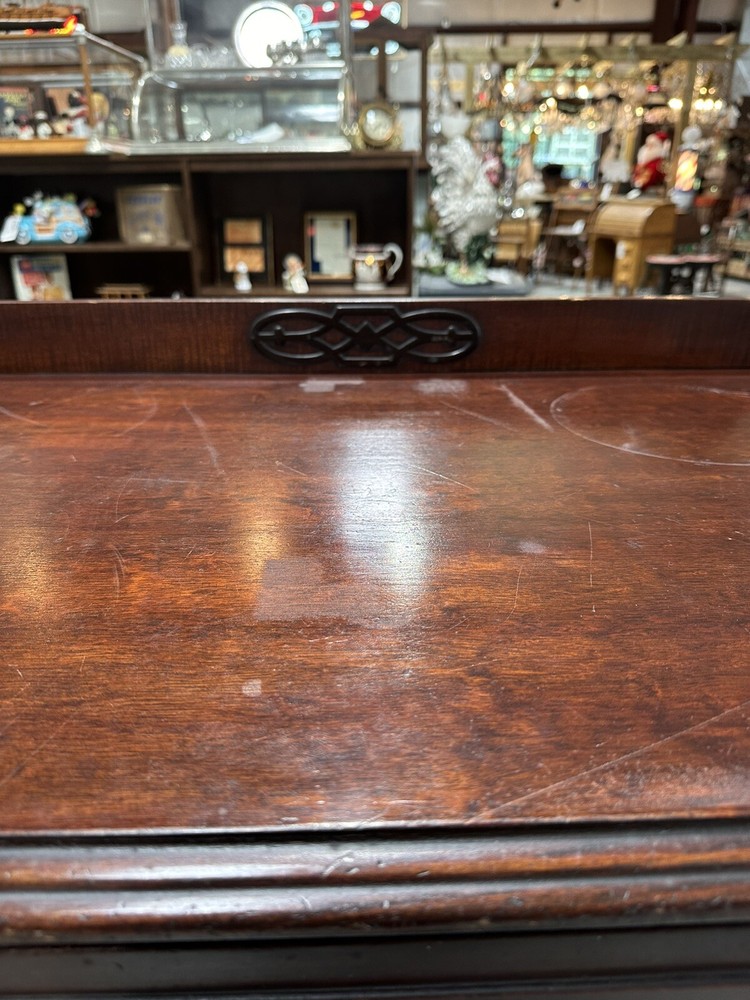 Antique Berkey And Gay Side Board Buffet Cabinet