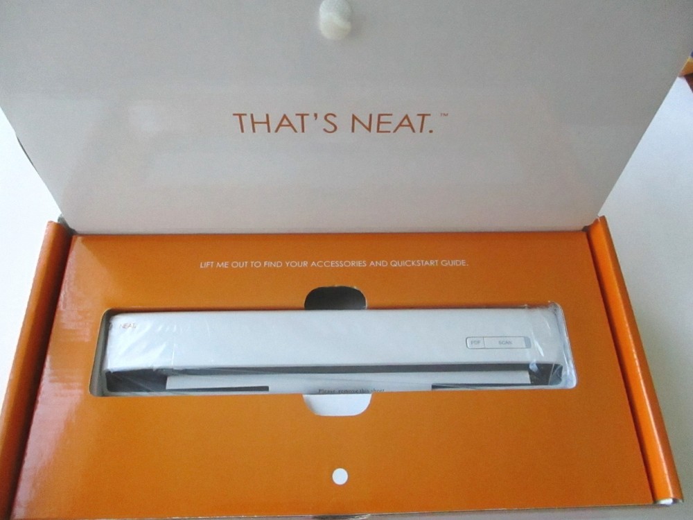 New NeatReceipts Mobile Document Scanner Digital Filing System USB PC/Mac