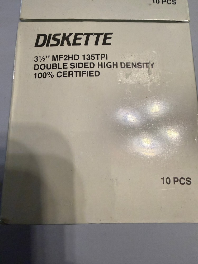 3 boxes - Diskette 3 1/2 MF2HD 135TPI double sided high density